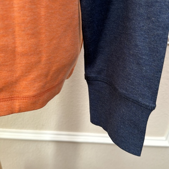 Cloudveil LONG SLEEVE RAGLAN - Senna Heather/Navy Heather - Picture 5 of 11